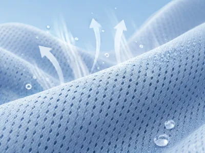 Moisture Wicking Mesh Fabric image 2